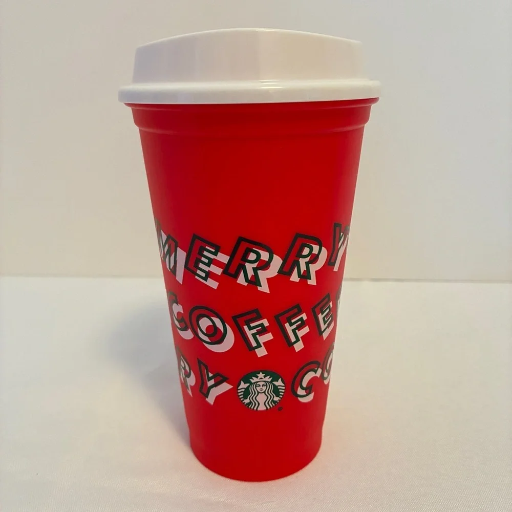 Starbucks Reusable Red Holiday Cups 2018/ 2019/ 2020/ 2022/ 2023 Set of 5
